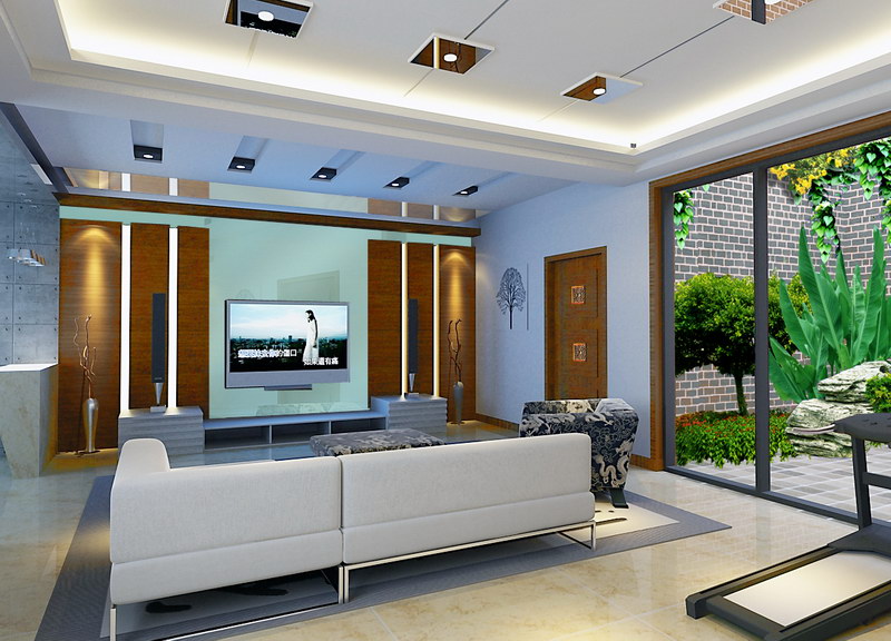  香榭水都别墅影视厅