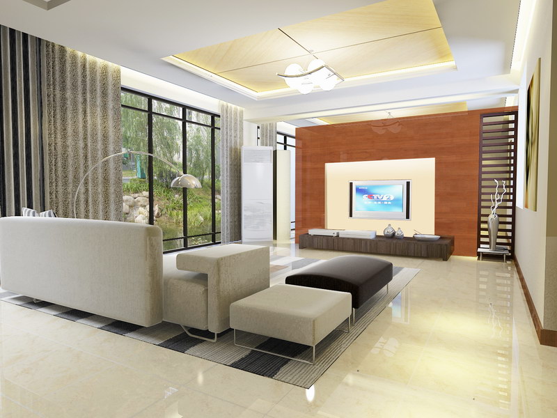 香榭水都别墅客厅