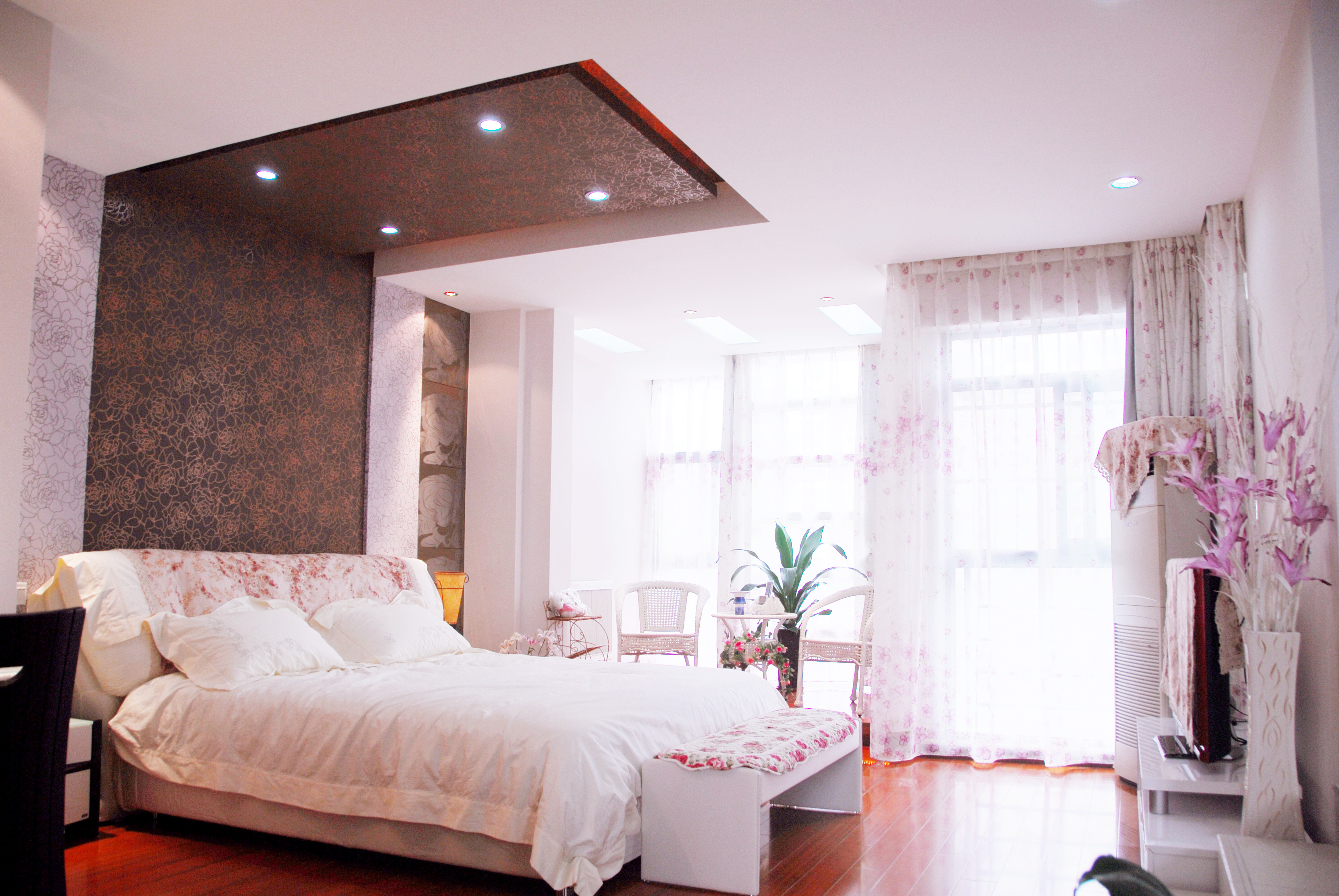 香樟雅苑空中别墅卧室(实景）